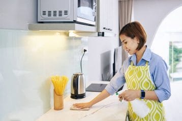 What is a food-safe disinfectant